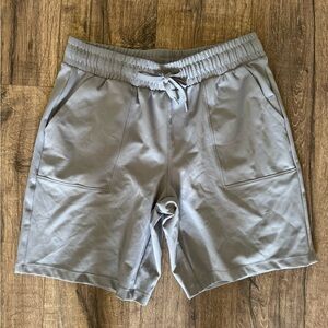 Women’s Mondetta 8” Casual Gray Athletic Shorts Size Medium